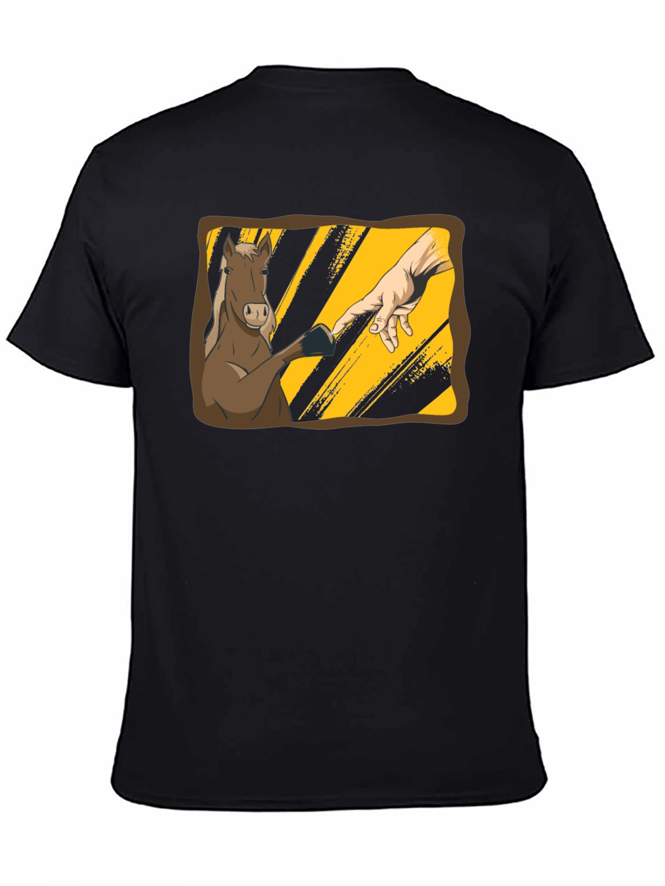Horse Creation Parody Graphic Tee