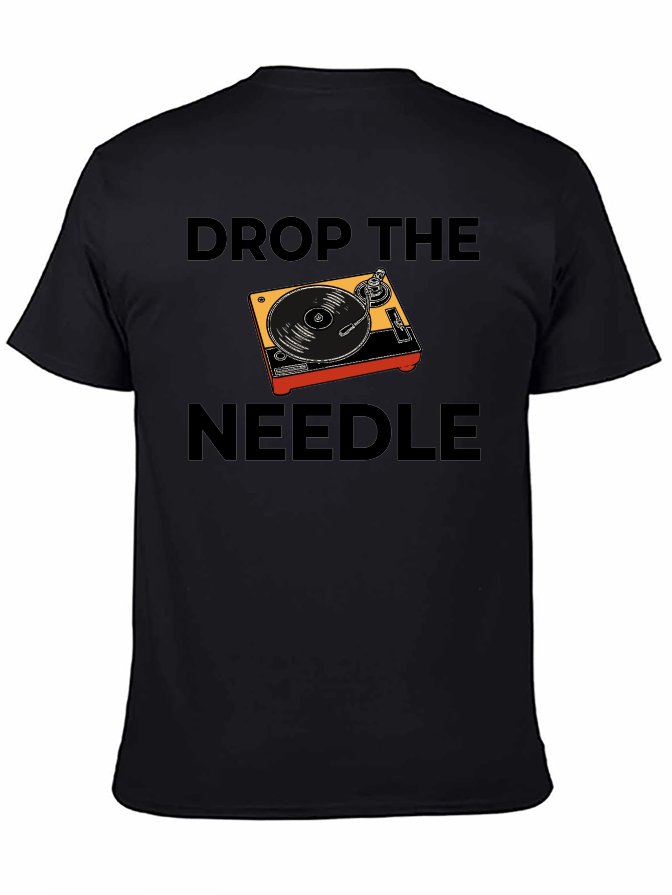 Drop the Needle Turntable Graphic T-Shirt