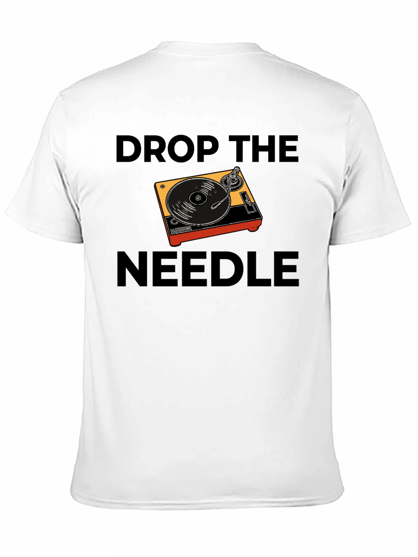 Drop the Needle Turntable Graphic T-Shirt