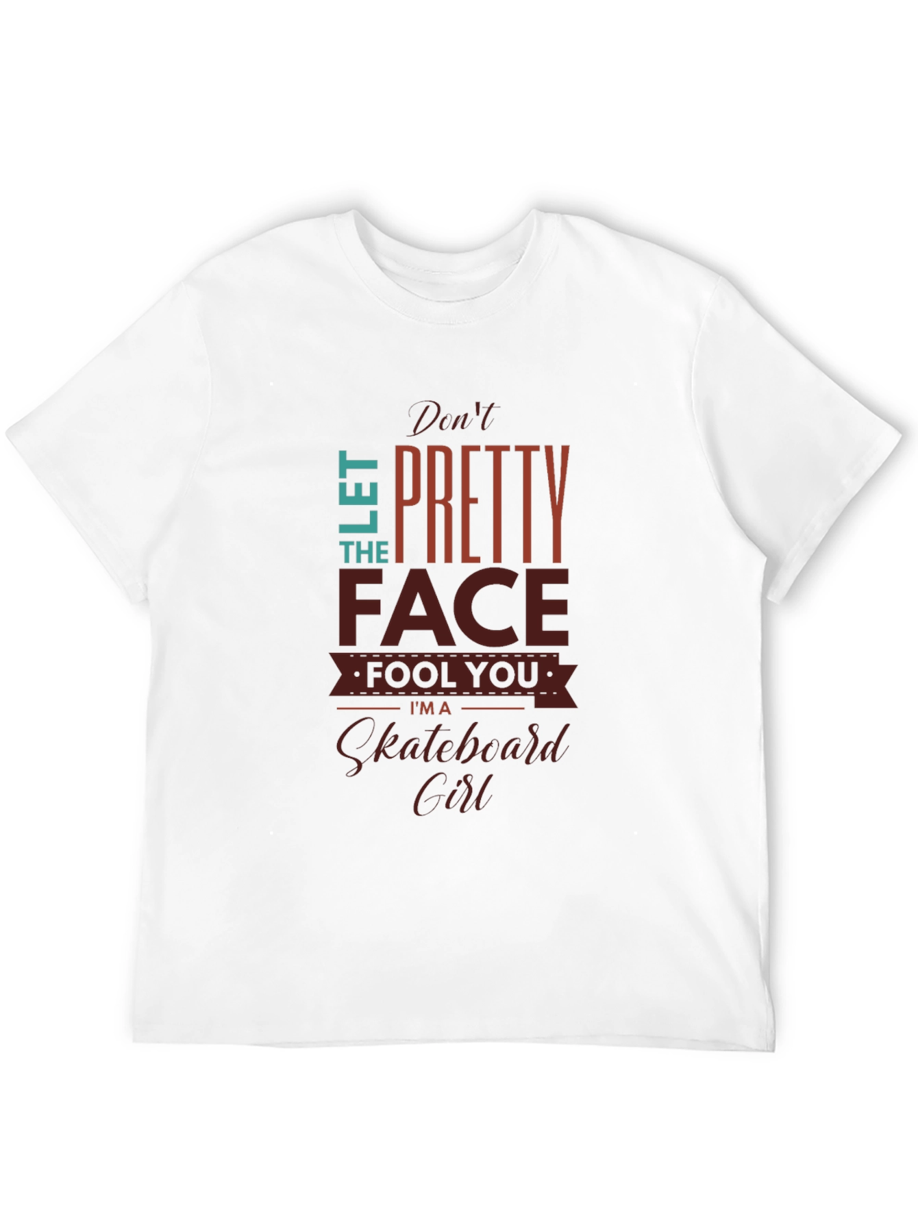 Skateboard Girl Graphic T-Shirt - Edgy Streetwear