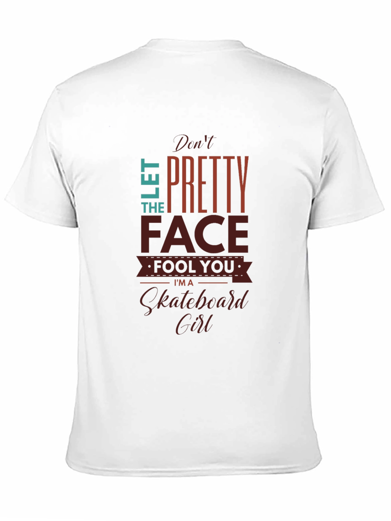 Skateboard Girl Graphic T-Shirt - Edgy Streetwear