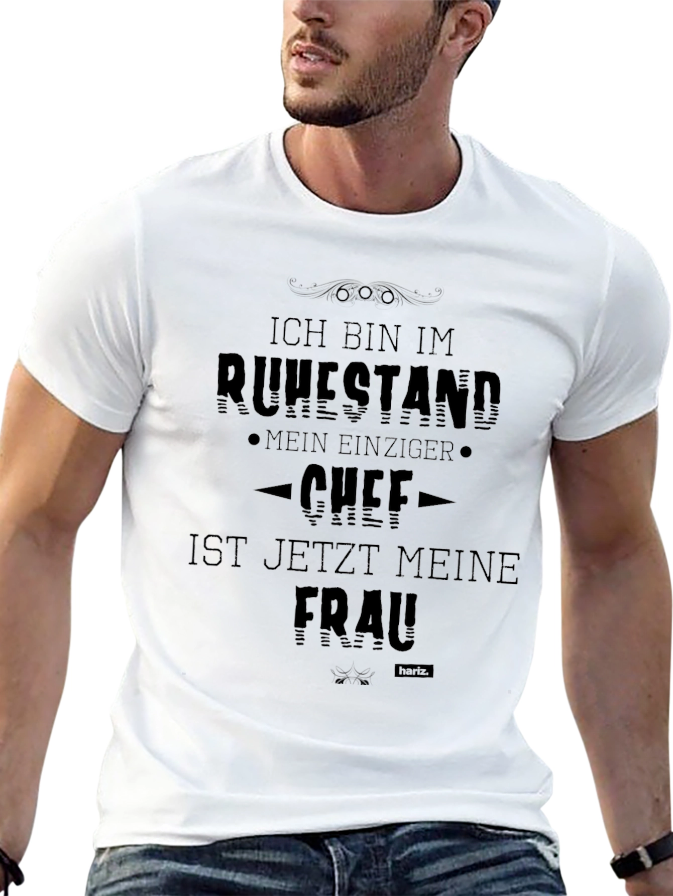 Retired Husband T-Shirt - Wife is the Boss