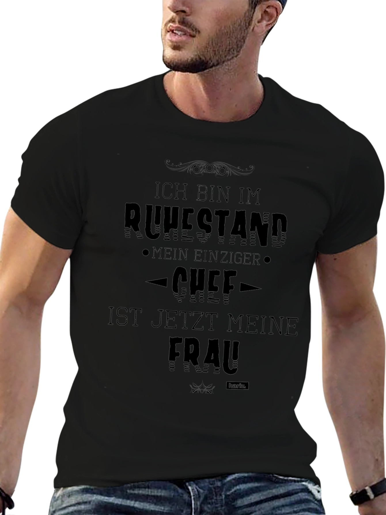 Retired Husband T-Shirt - Wife is the Boss