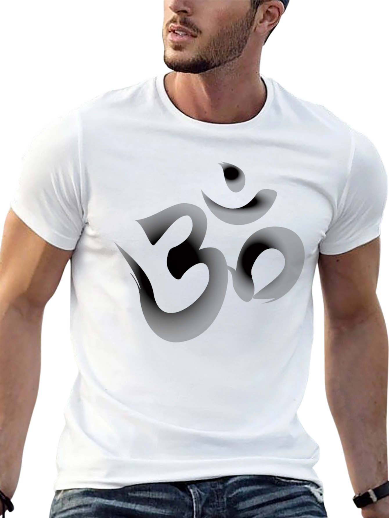 Om Symbol Black T-Shirt