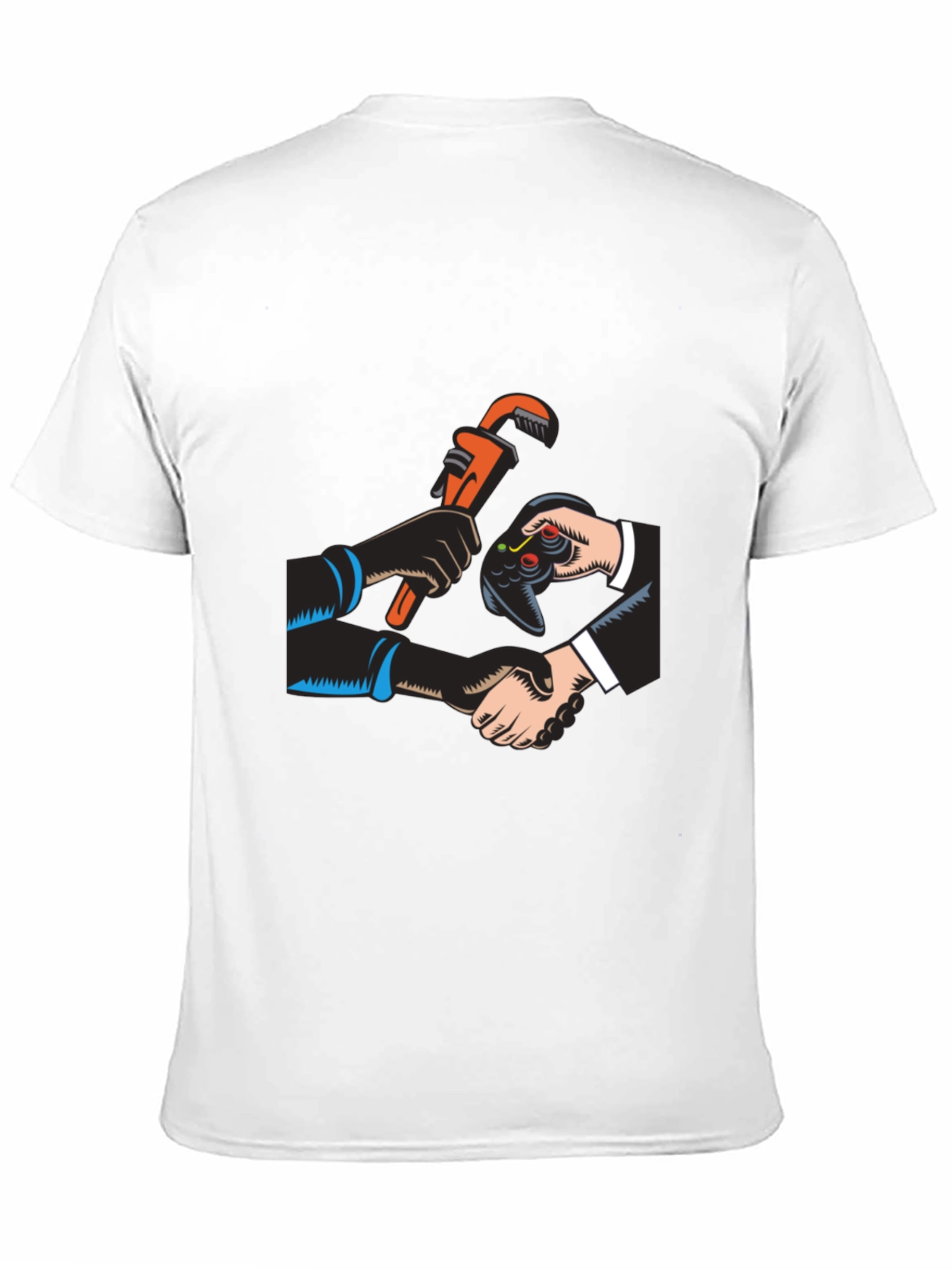 Gamer Plumber Black T-Shirt