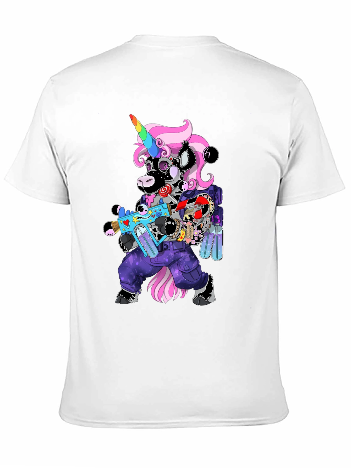 Unicorn Cyberpunk Graphic T-Shirt