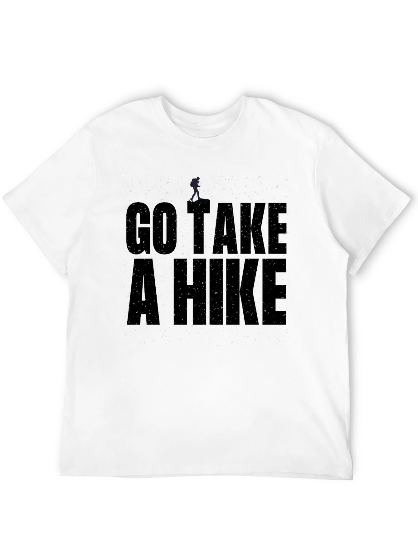 Go Take a Hike Black Graphic Tee