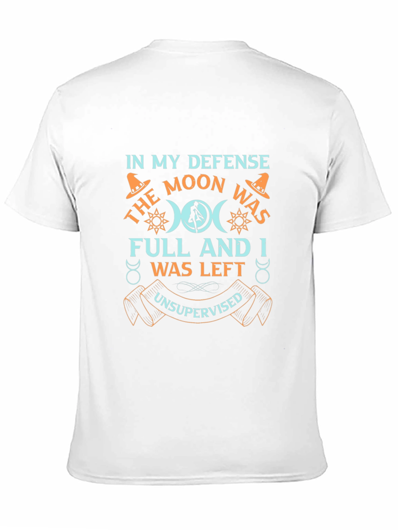 Moon Was Full Graphic T-Shirt - Unisex