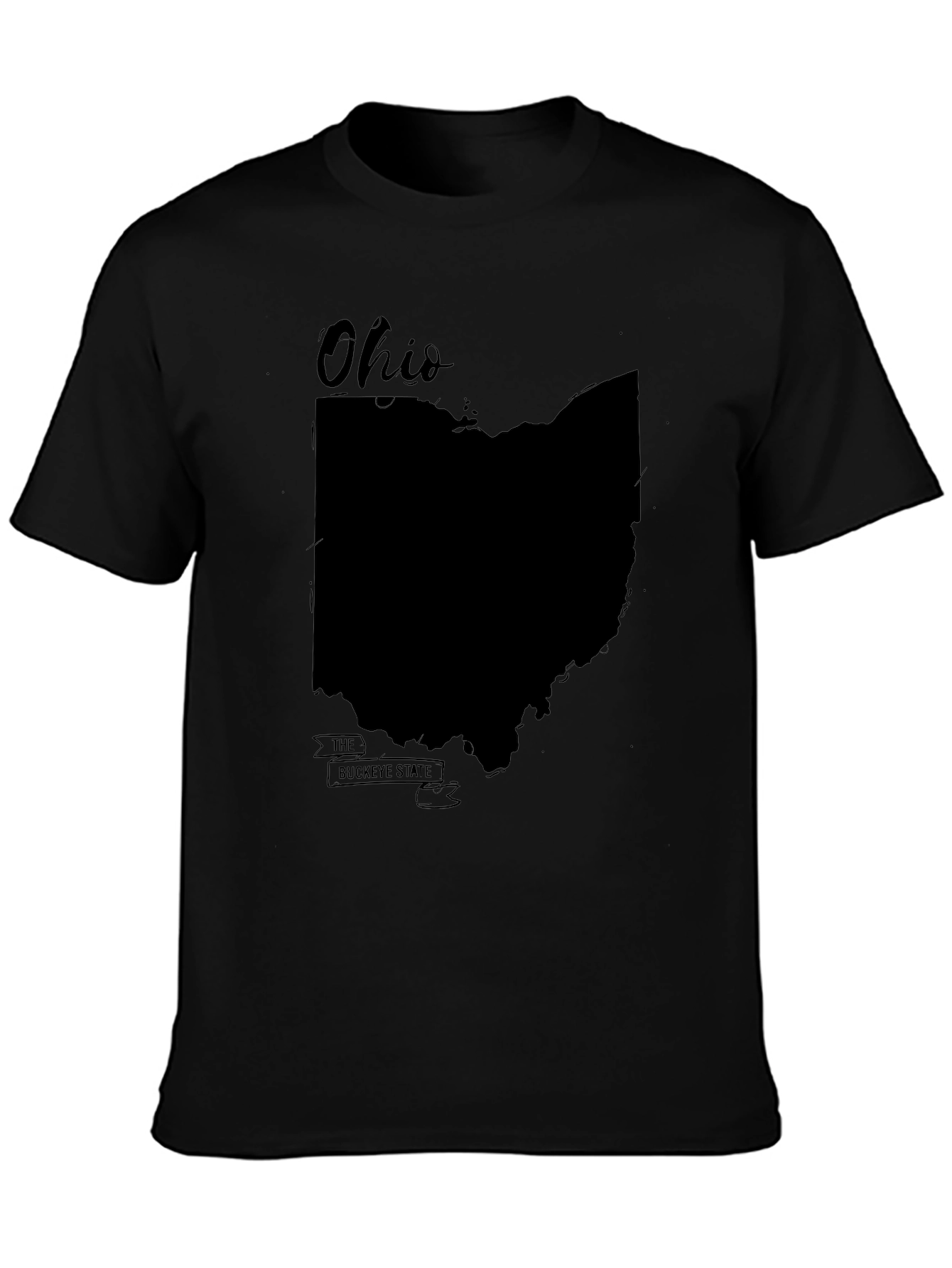 Ohio State Buckeye T-Shirt - Black