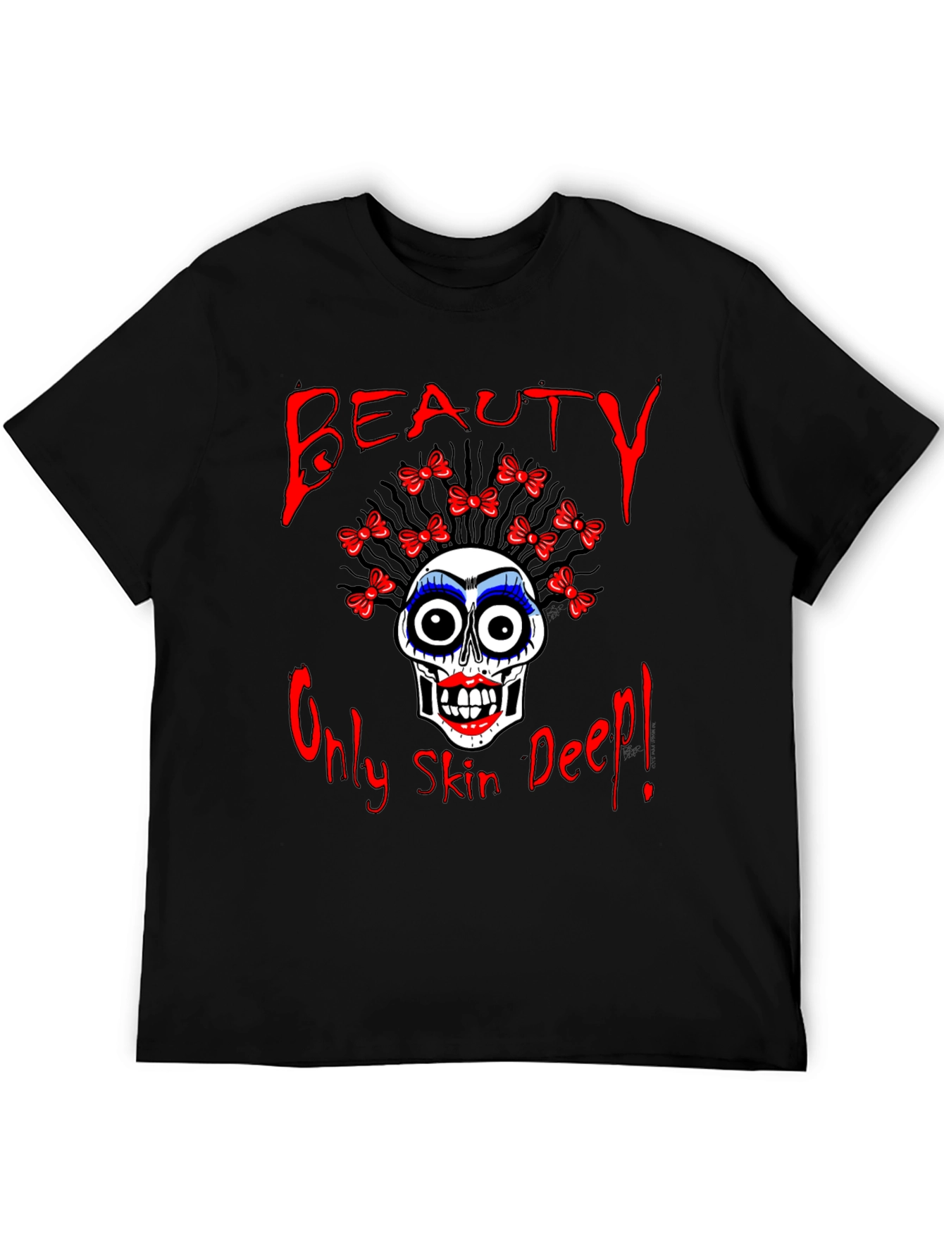 Beauty Only Skin Deep Graphic T-Shirt