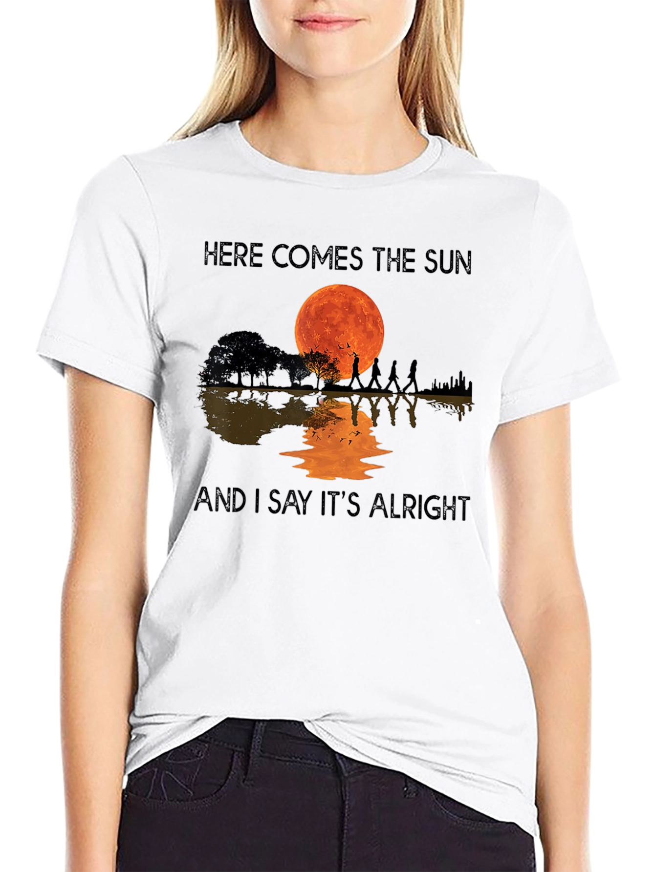 Here Comes The Sun Guitar T-Shirt