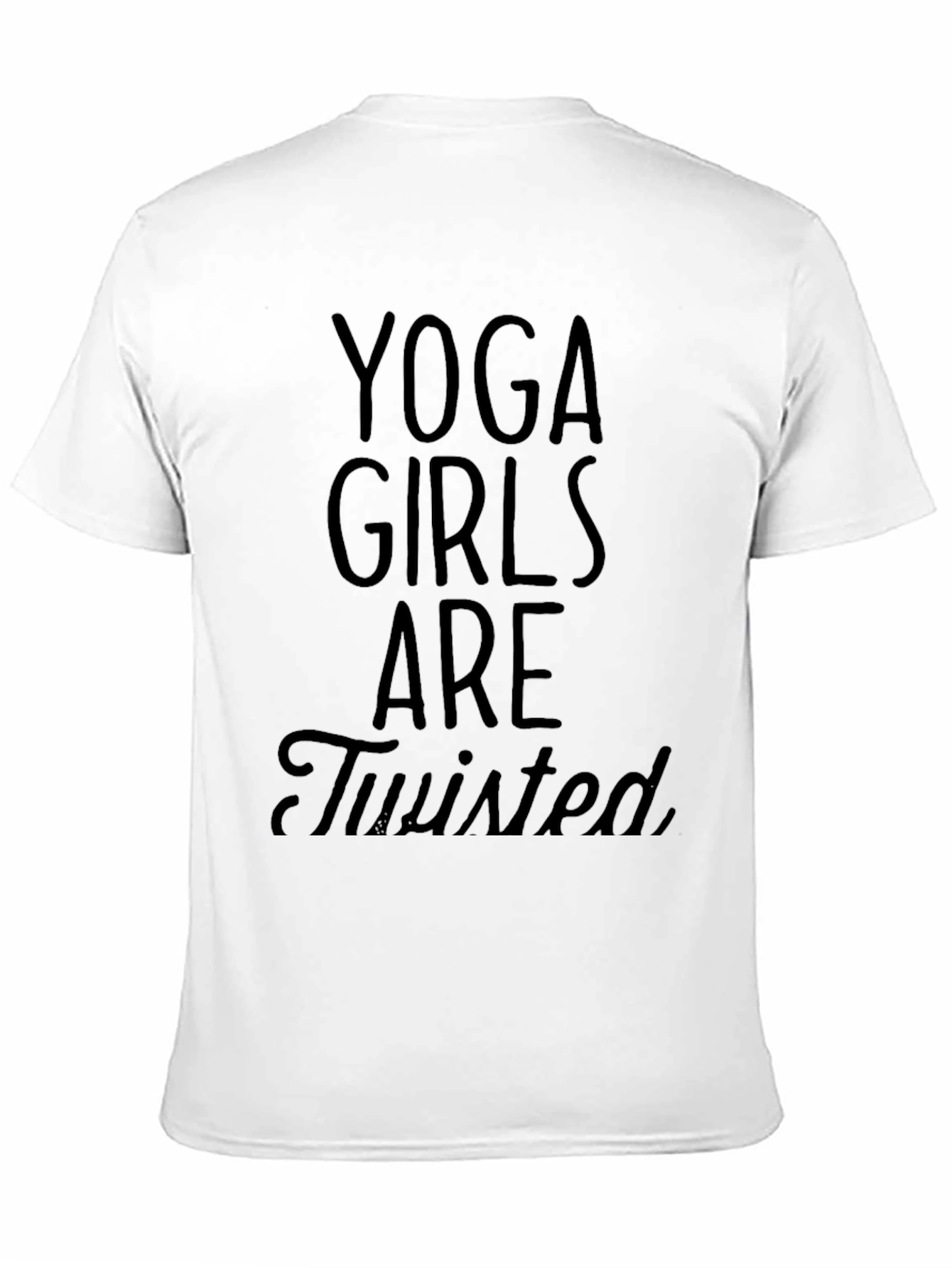 Yoga Girls Are Twisted Graphic Tee