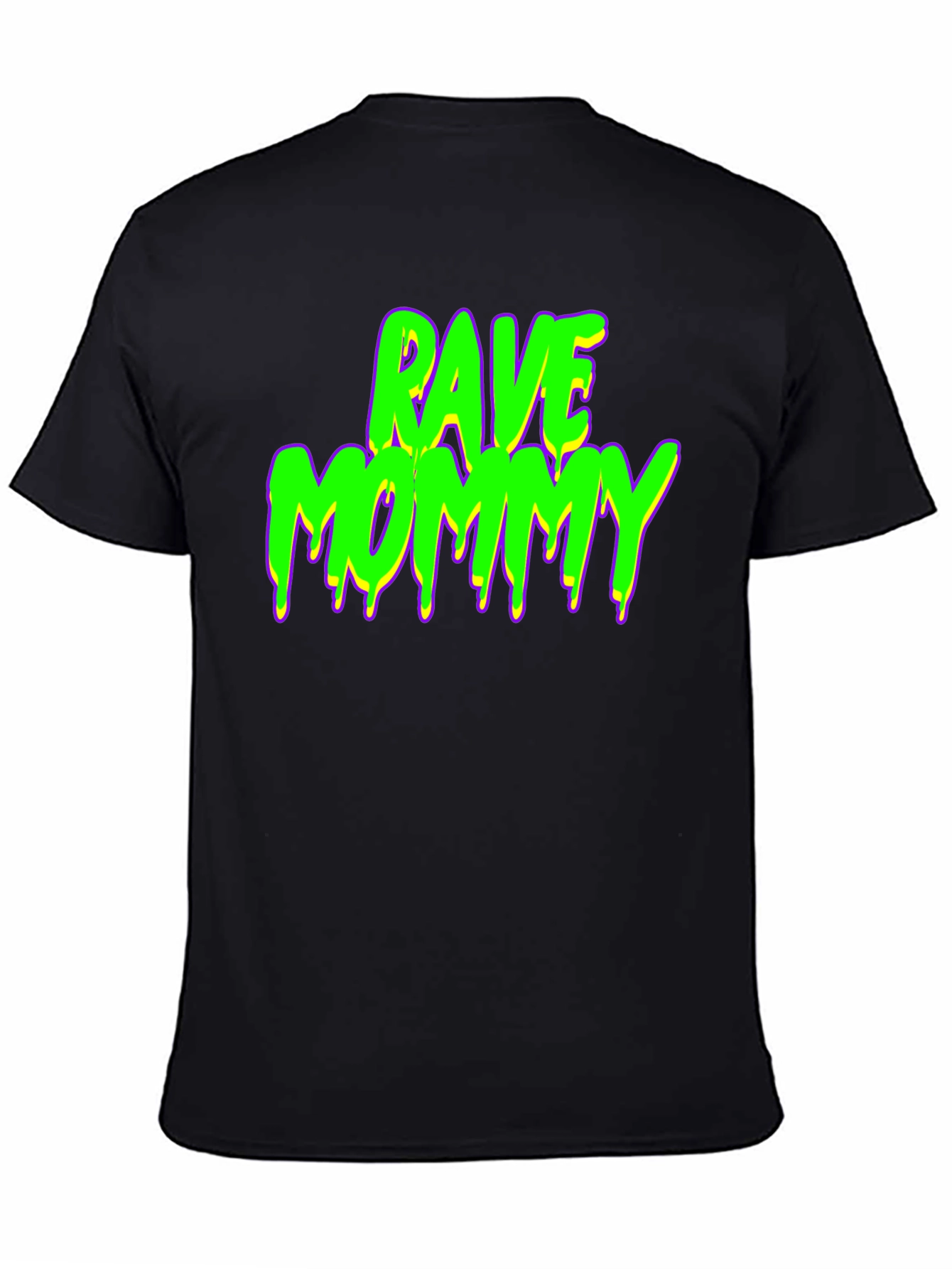 Rave Mommy Graphic Tee - Party Vibes!