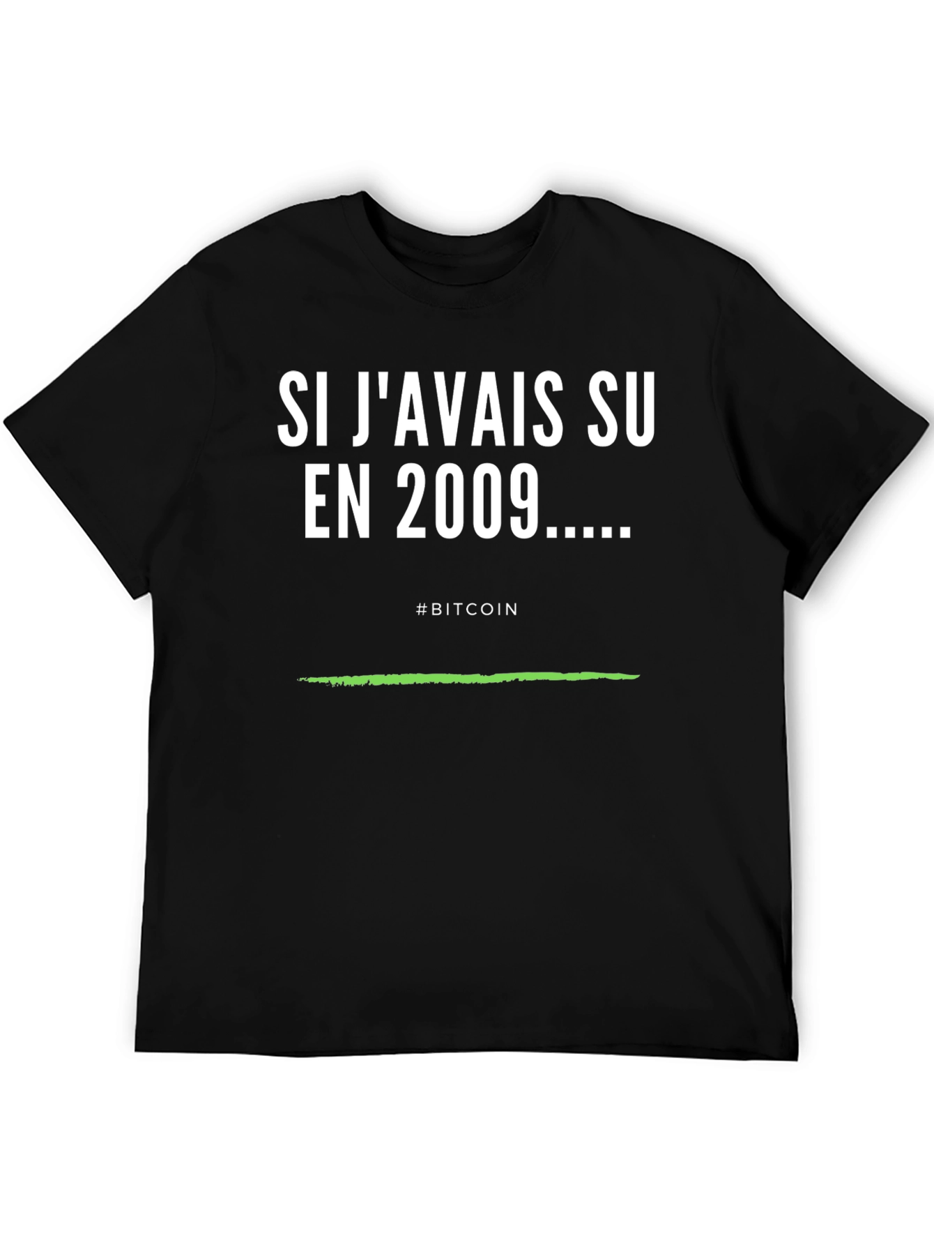 Bitcoin T-Shirt - If I Had Known in 2009