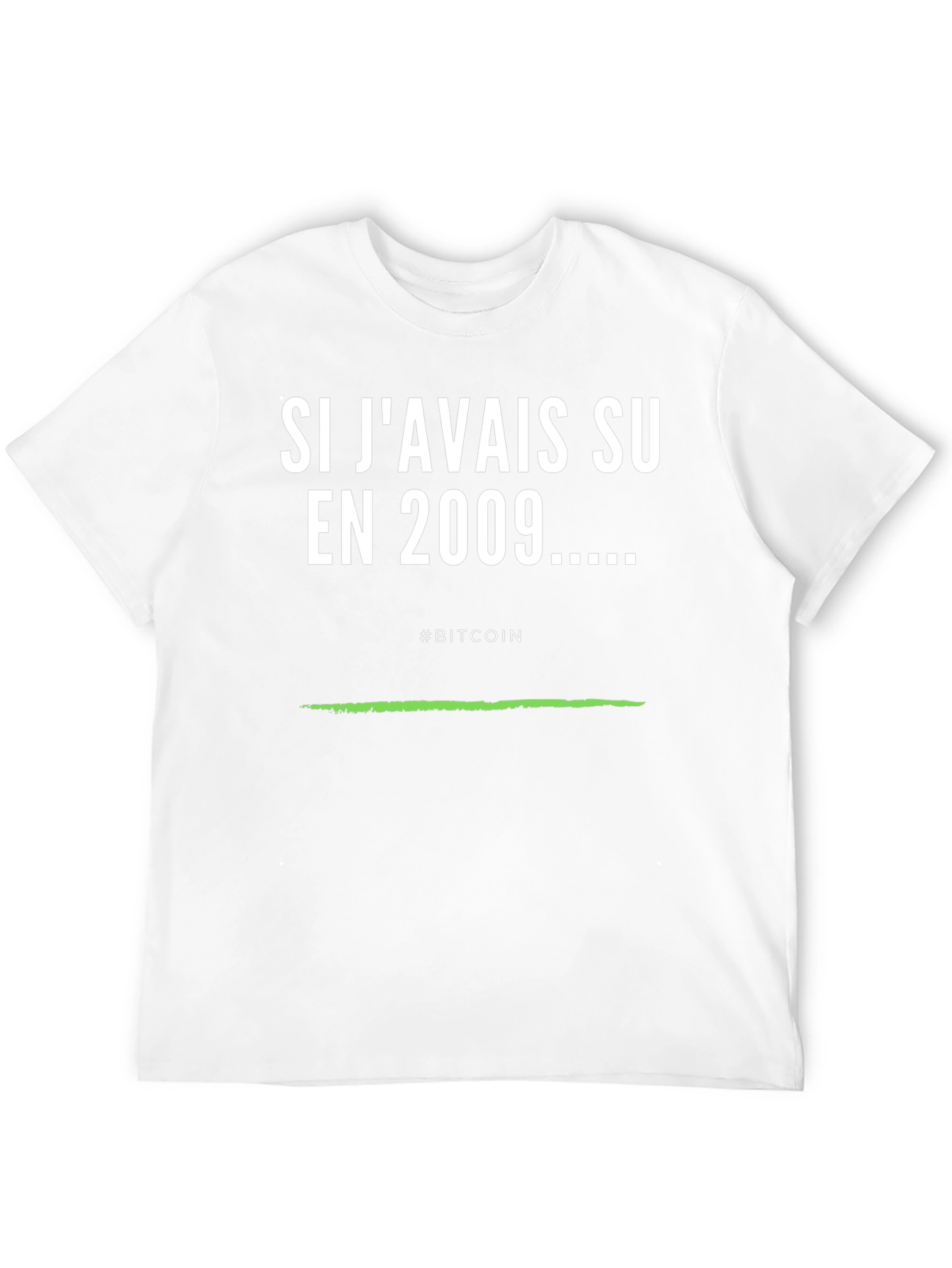 Bitcoin T-Shirt - If I Had Known in 2009