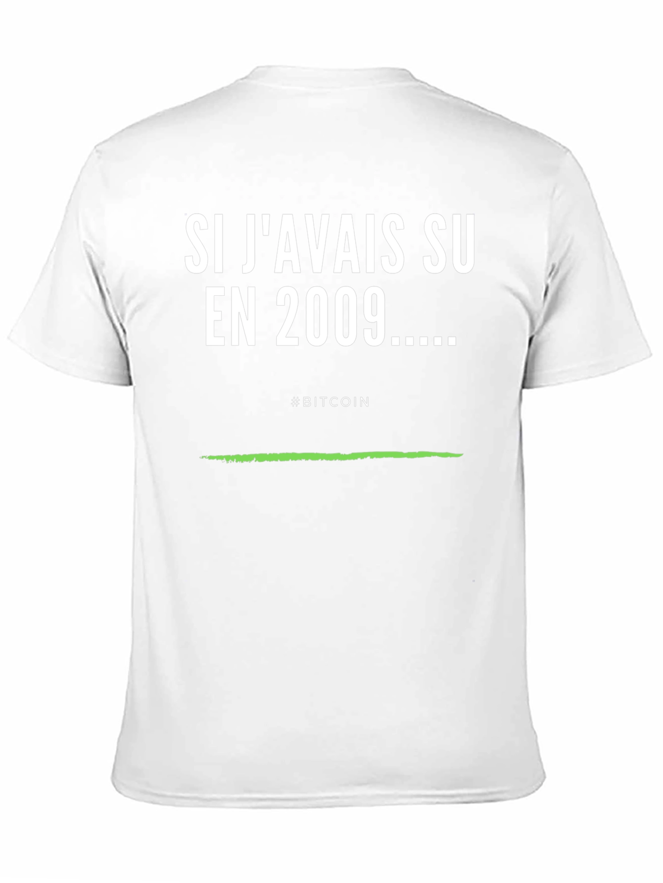 Bitcoin T-Shirt - If I Had Known in 2009
