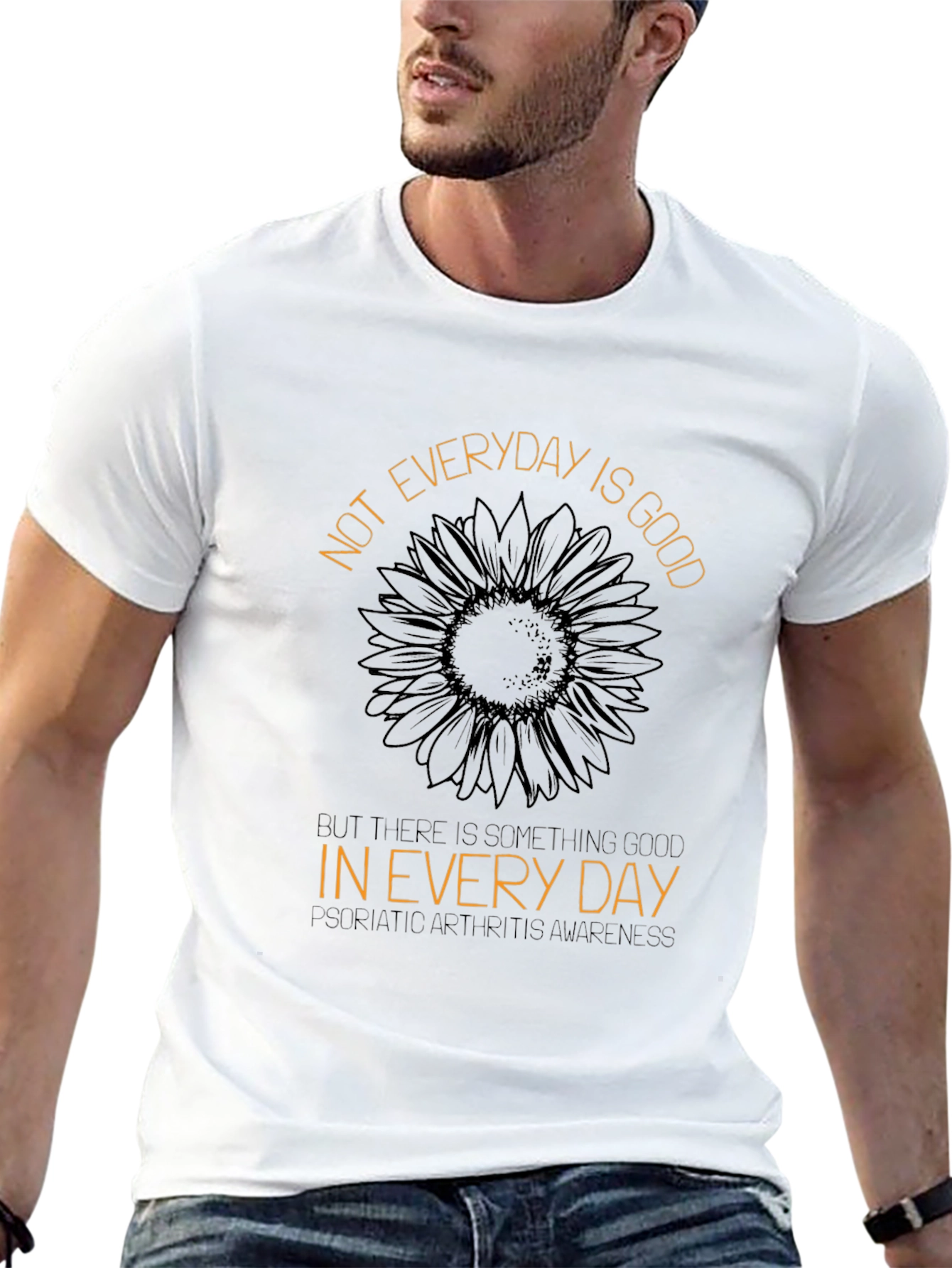 Sunflower Awareness Tee: Not Everyday Is Good