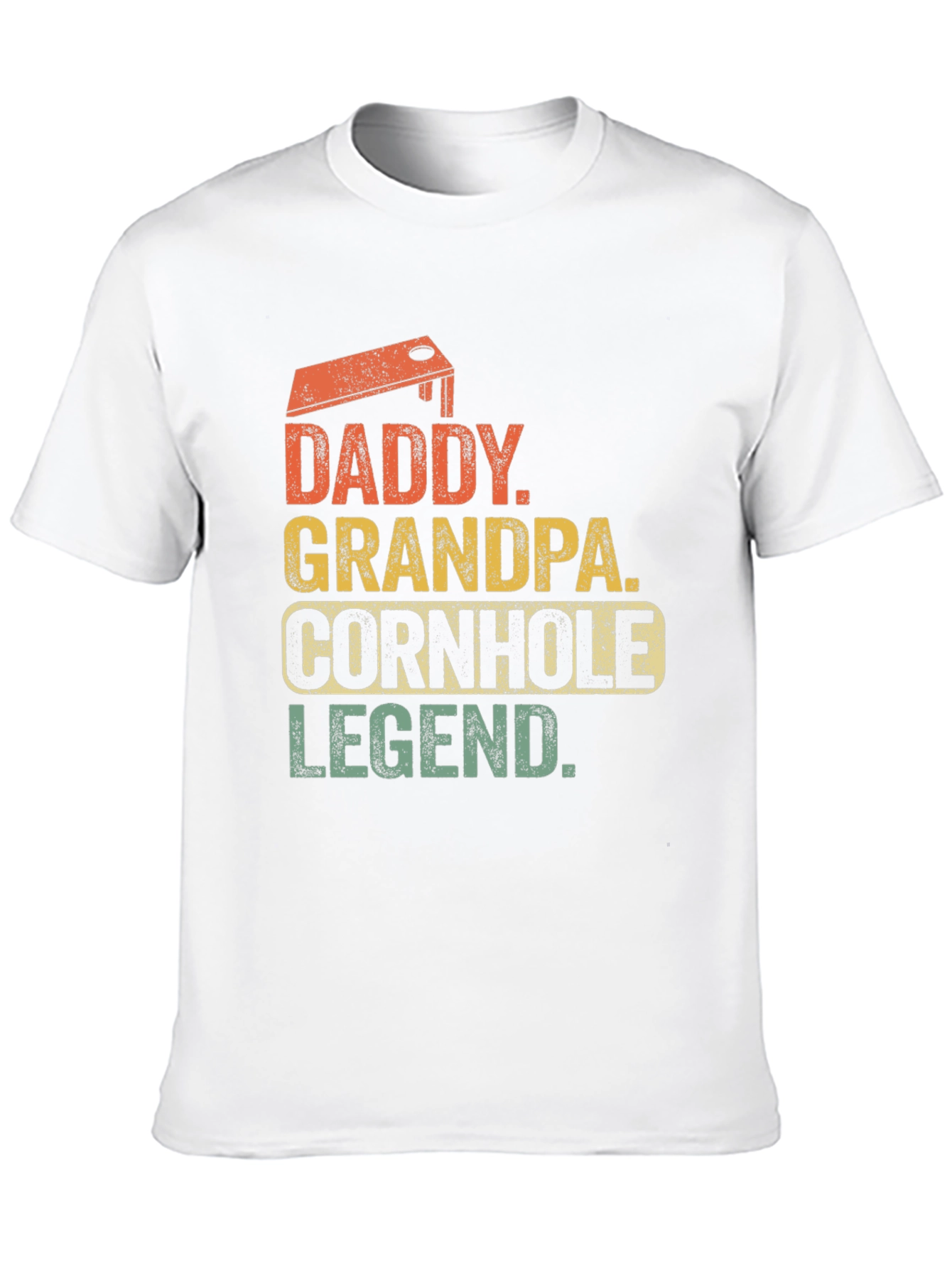 Daddy Grandpa Cornhole Legend T-Shirt