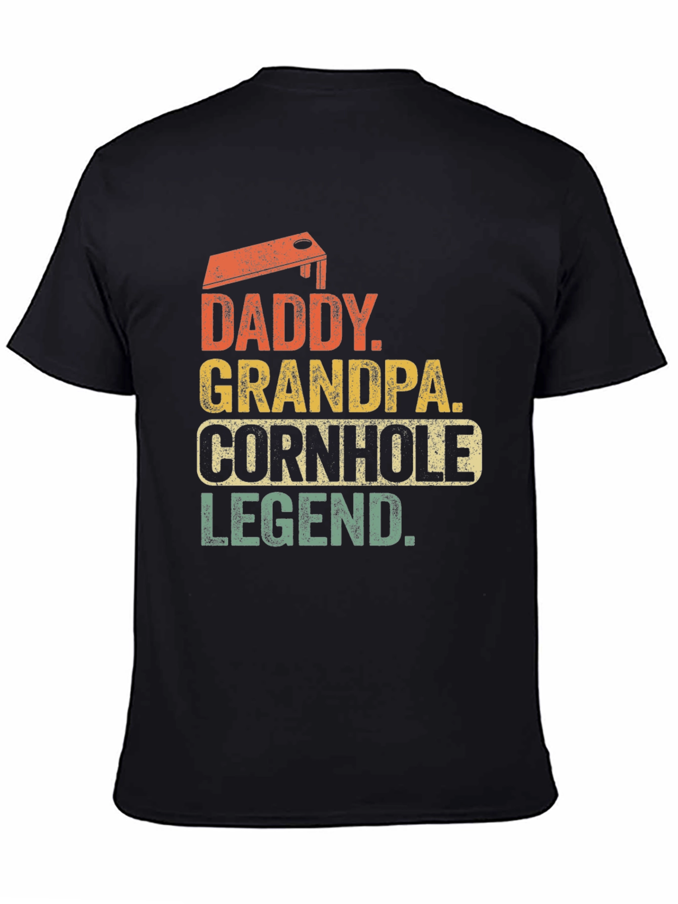 Daddy Grandpa Cornhole Legend T-Shirt