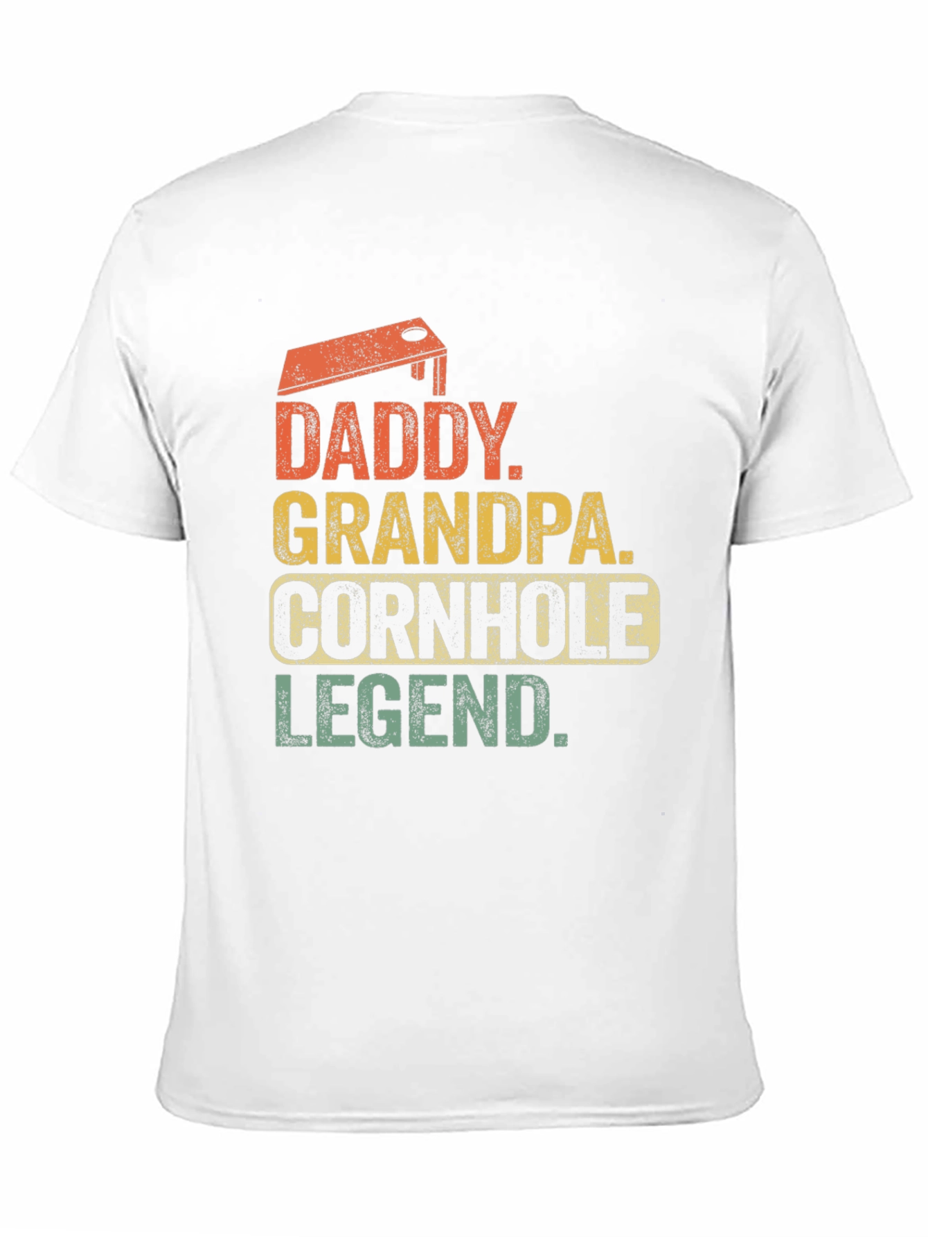 Daddy Grandpa Cornhole Legend T-Shirt