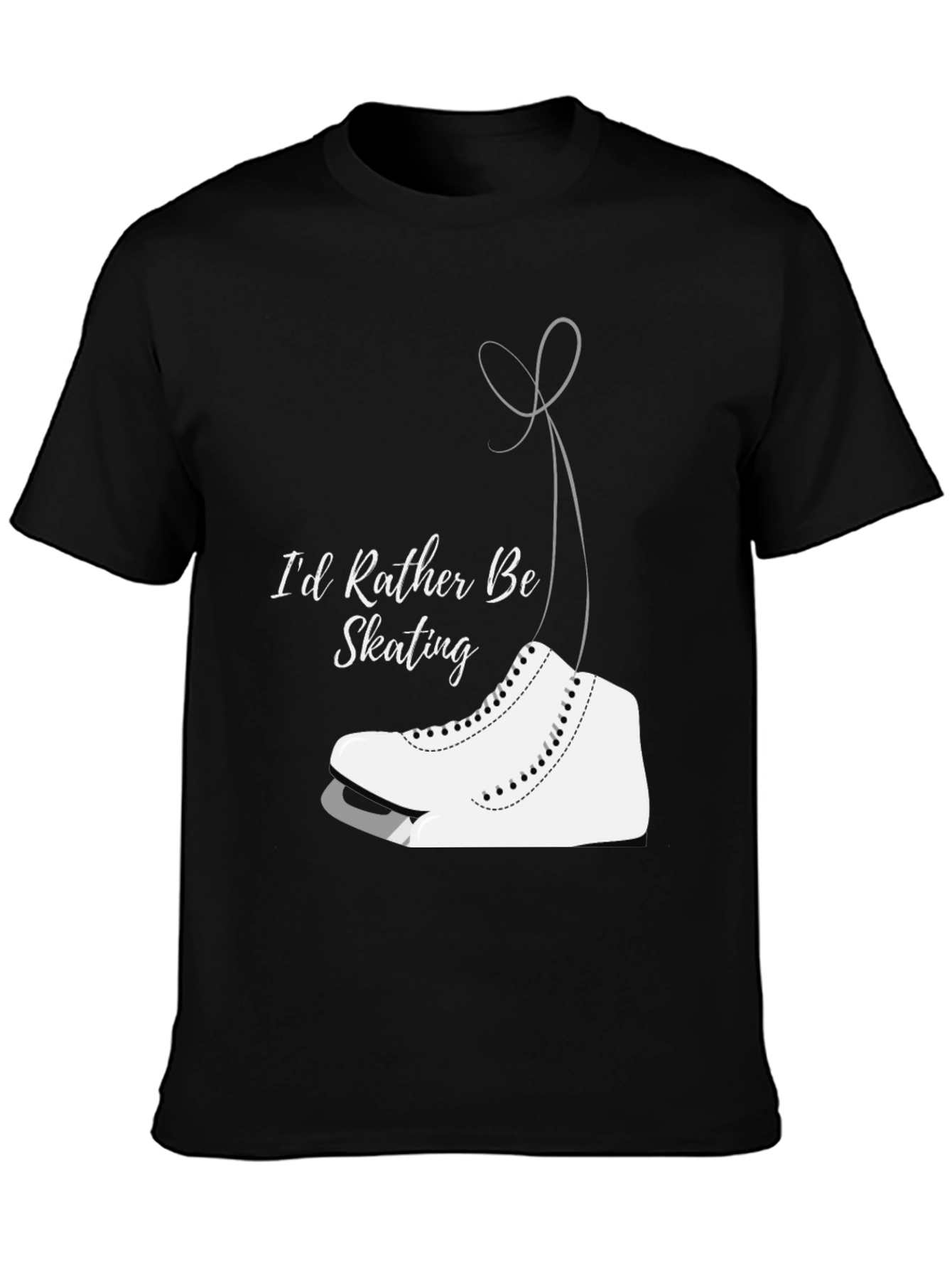 Id Rather Be Skating Graphic Tee