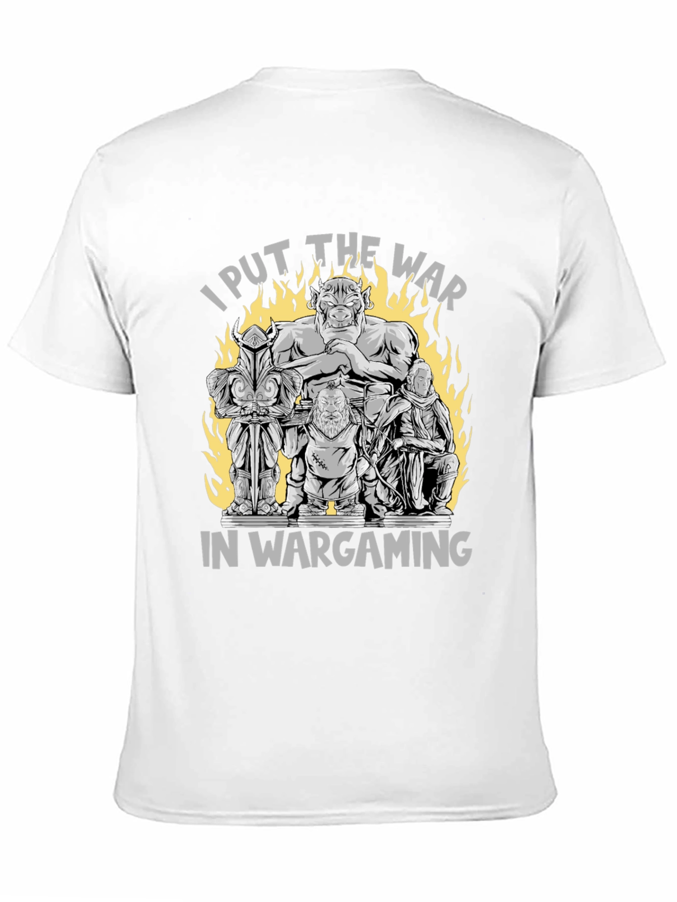 War in Wargaming Graphic T-Shirt