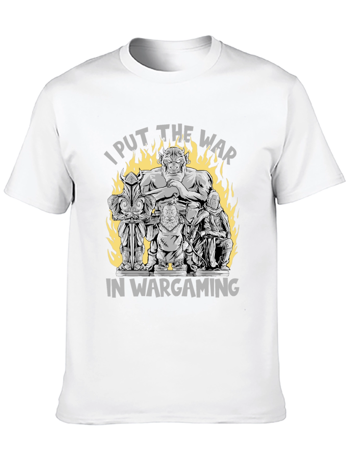 War in Wargaming Graphic T-Shirt