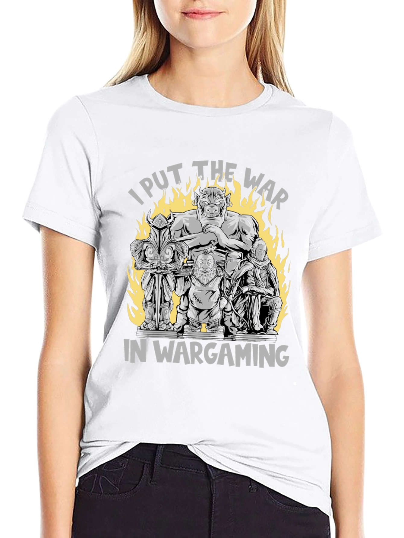War in Wargaming Graphic T-Shirt