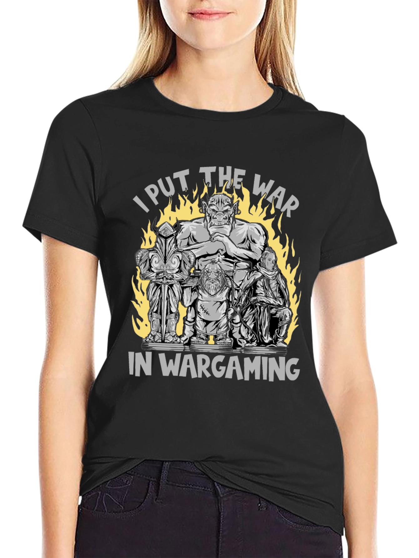 War in Wargaming Graphic T-Shirt