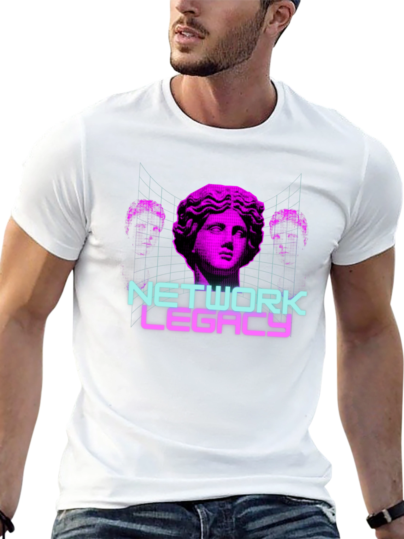 Network Legacy T-Shirt - Vaporwave Aesthetic Tee