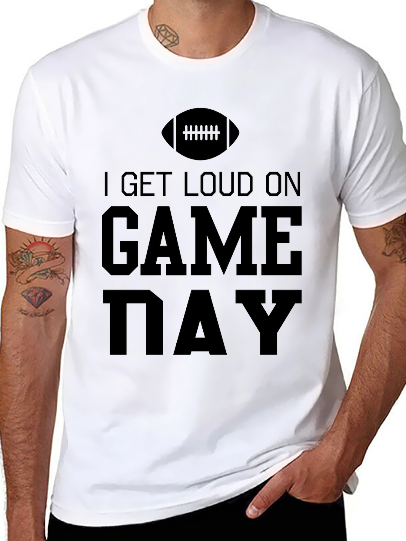 Game Day T-Shirt - Black