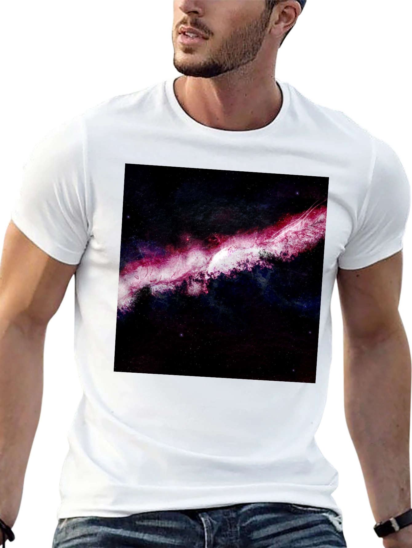 Nebula Galaxy T-Shirt - Cosmic Graphic Tee