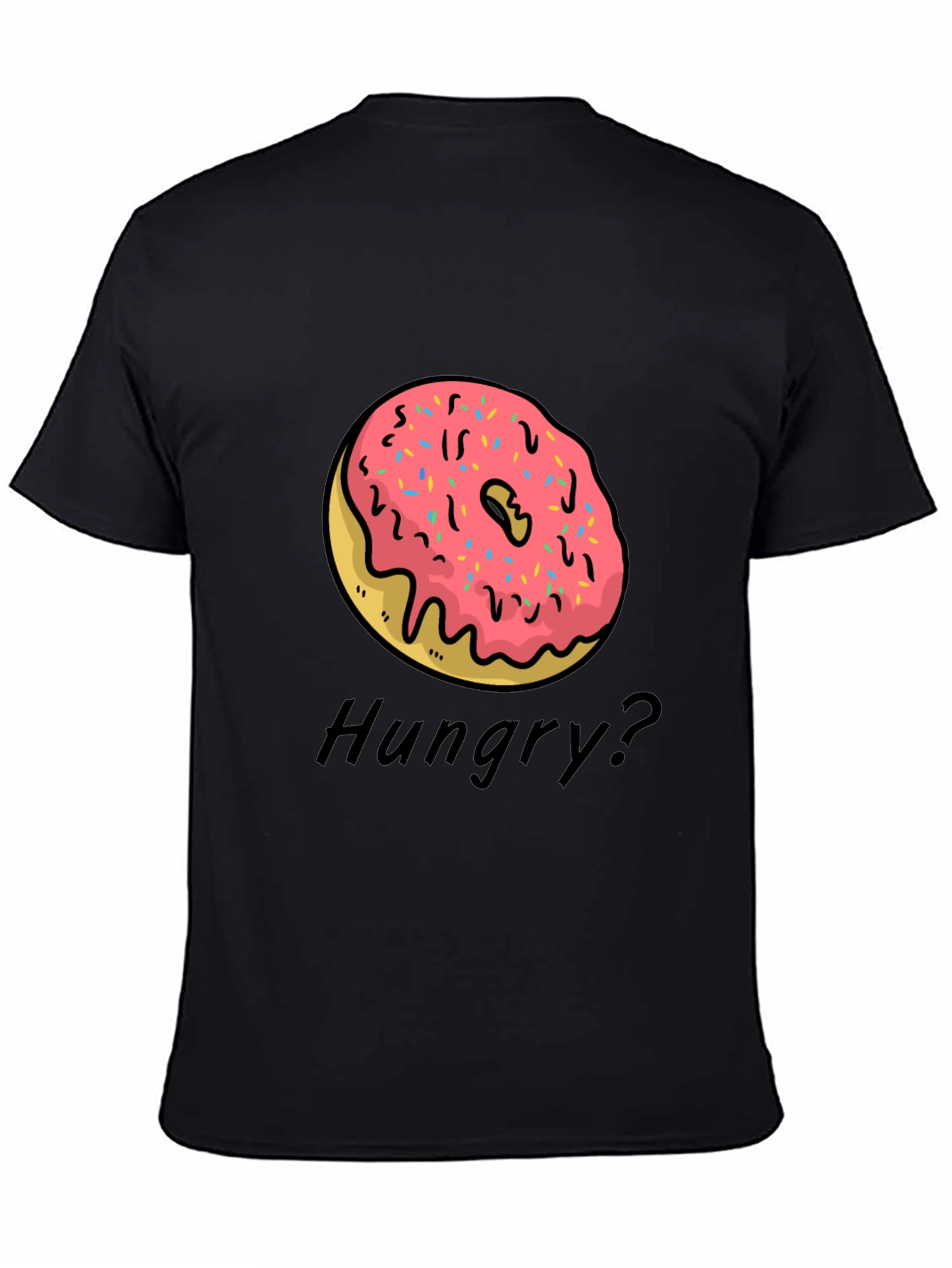 Donut Graphic T-Shirt - Hungry? Tee