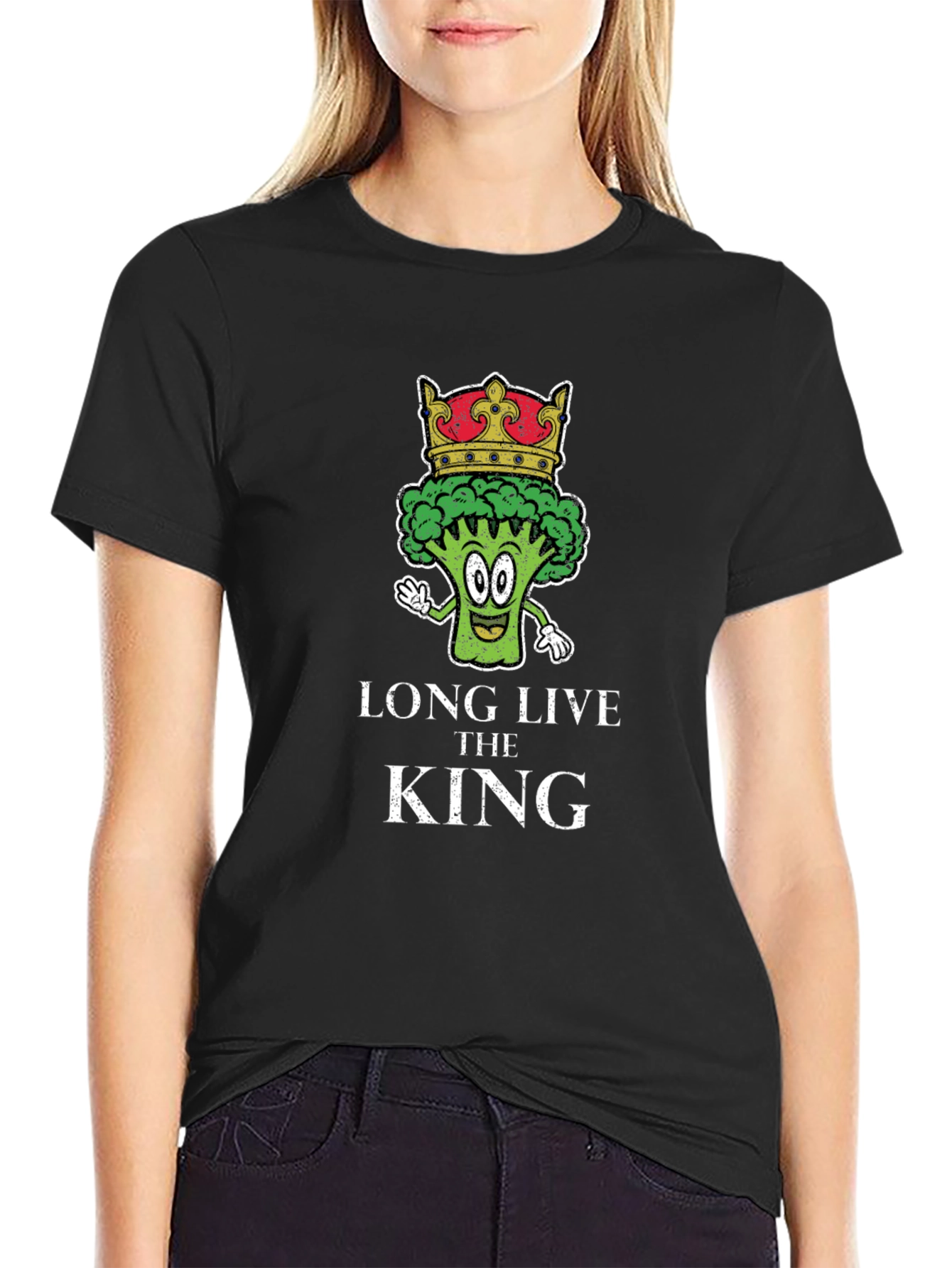 Long Live the King Broccoli T-Shirt