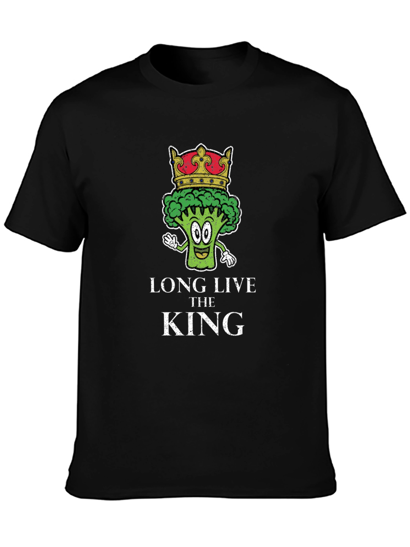 Long Live the King Broccoli T-Shirt