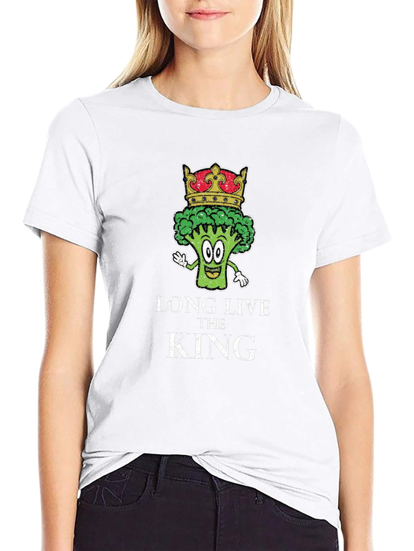 Long Live the King Broccoli T-Shirt