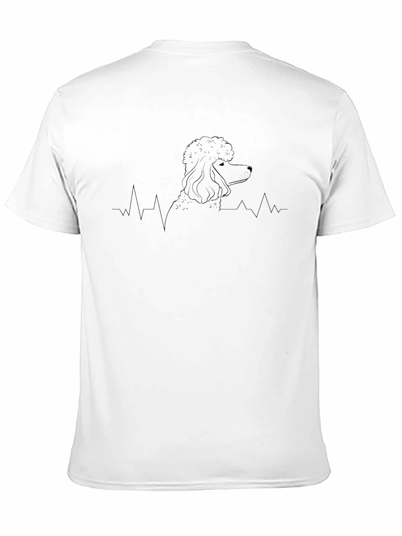 Poodle Heartbeat T-Shirt - Unique Dog Lover Tee