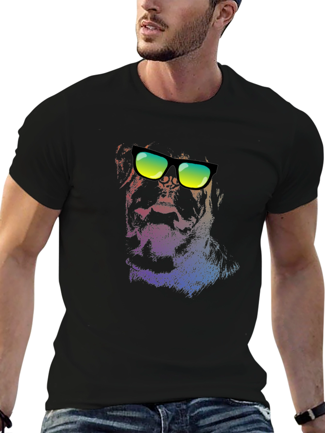 Cool Cat Graphic T-Shirt