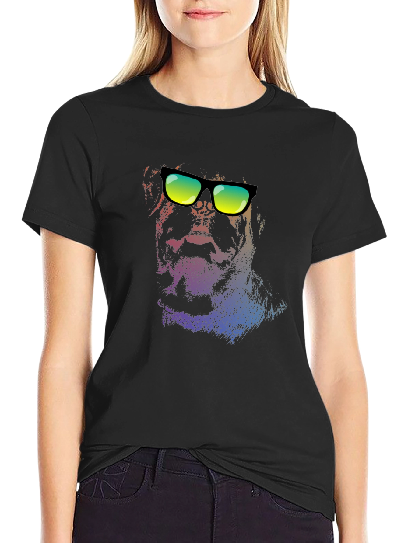 Cool Cat Graphic T-Shirt
