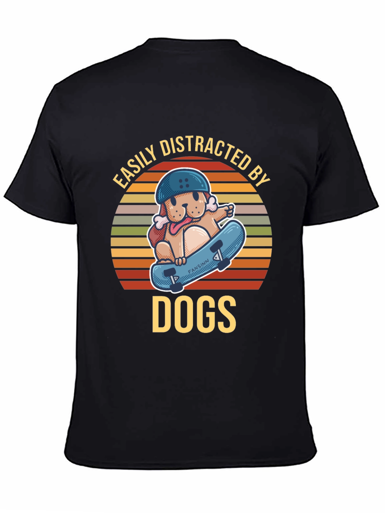 Easily Distracted By Dogs Graphic Tee