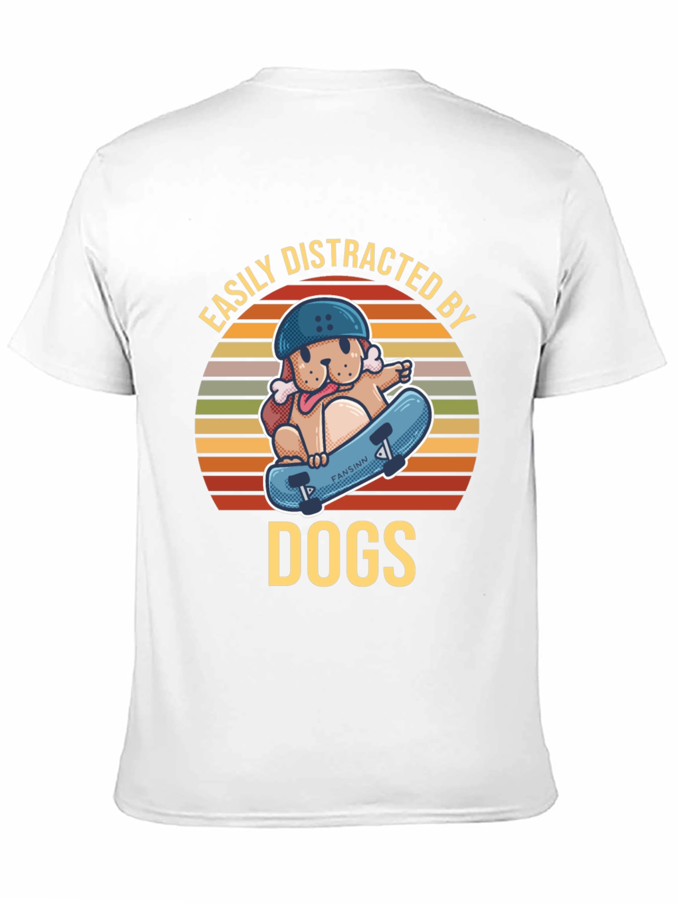 Easily Distracted By Dogs Graphic Tee