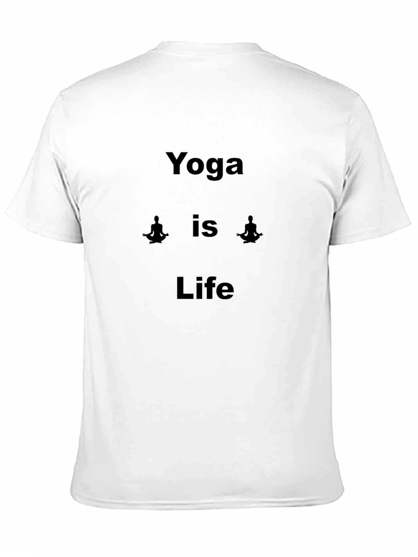 Yoga is Life Black T-Shirt