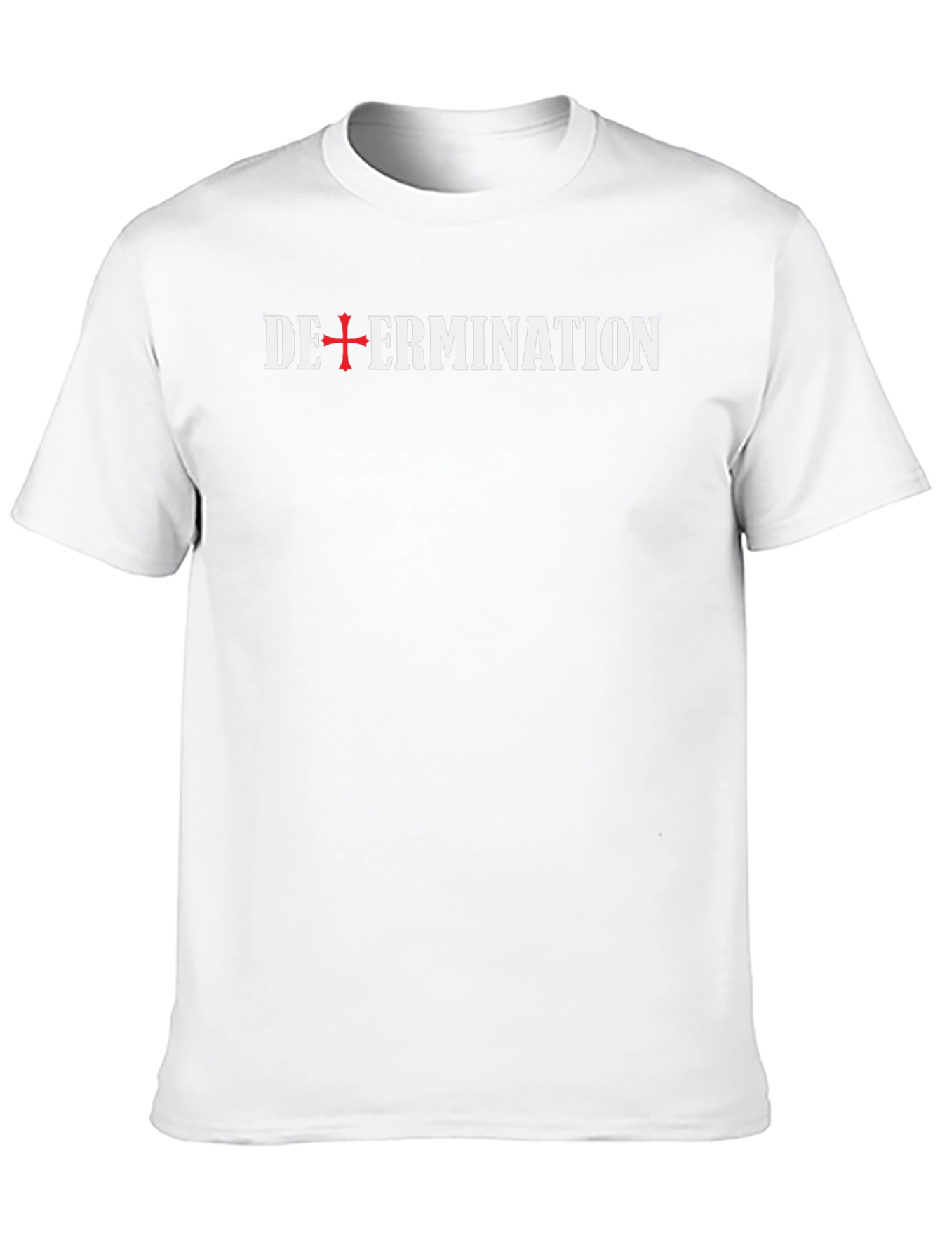 Determination Graphic Tee - Stylish Black T-Shirt