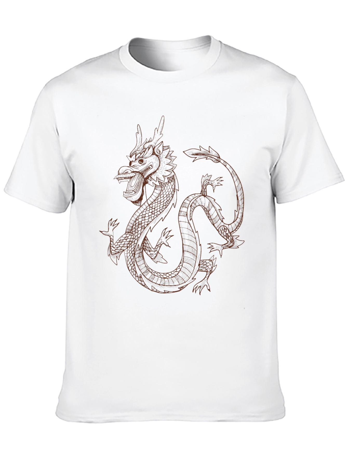 Dragon Graphic Tee - Classic Black T-Shirt
