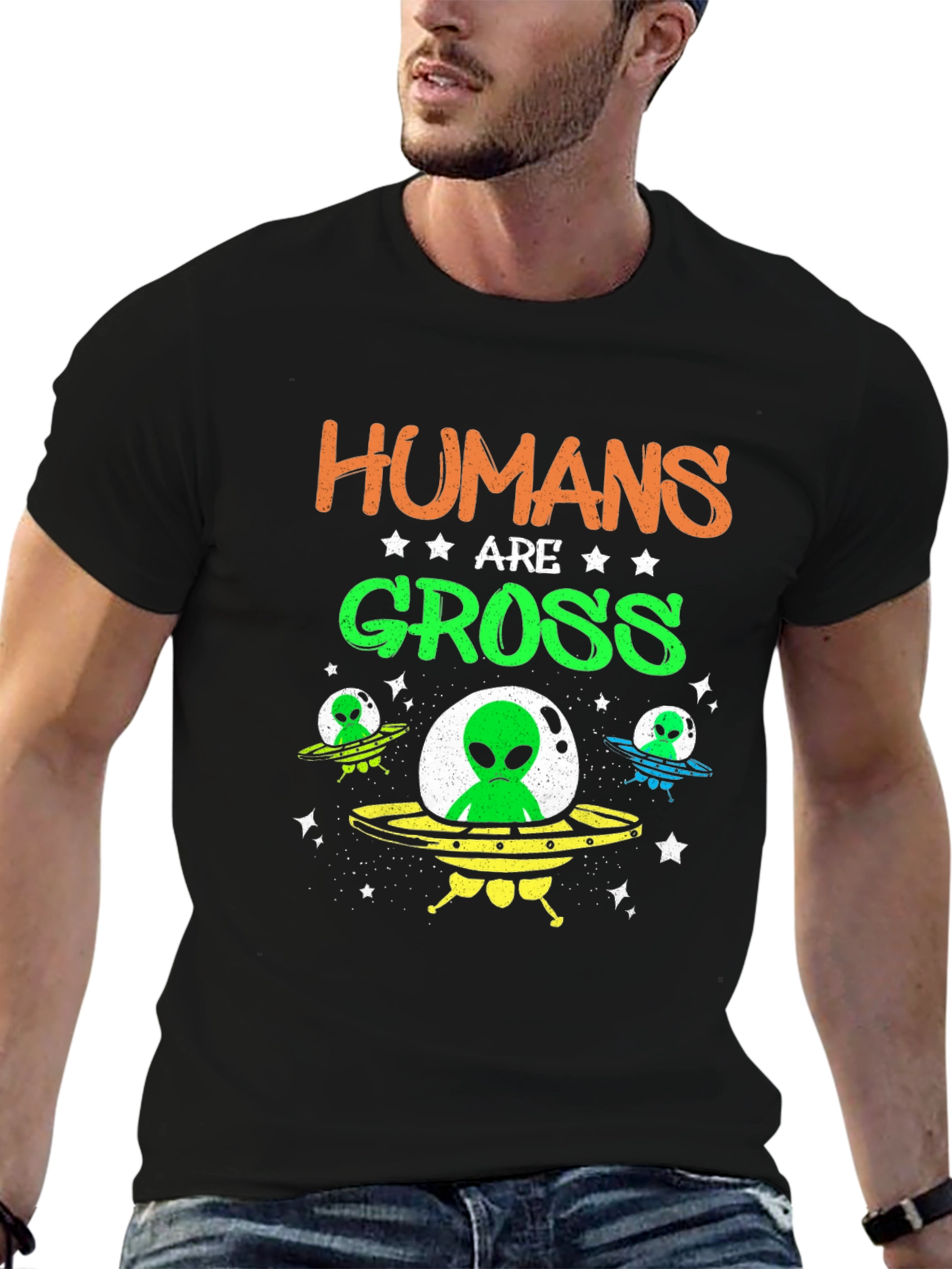 Humans are Gross Alien T-Shirt