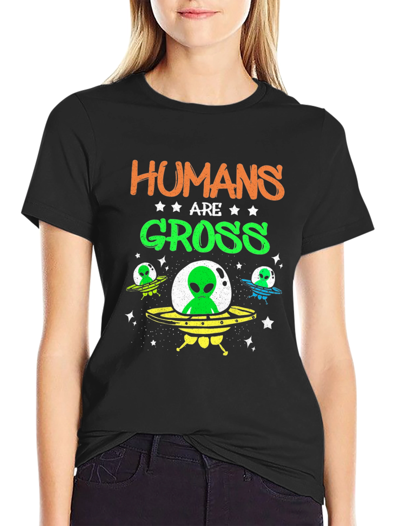 Humans are Gross Alien T-Shirt