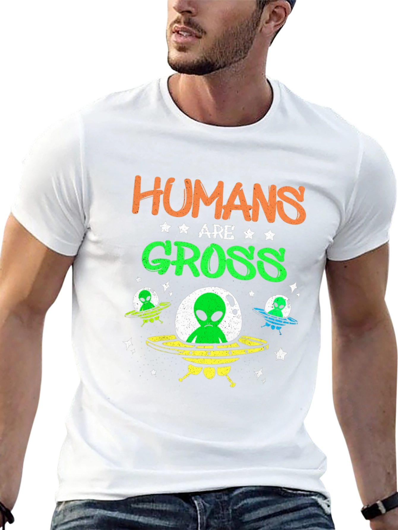 Humans are Gross Alien T-Shirt