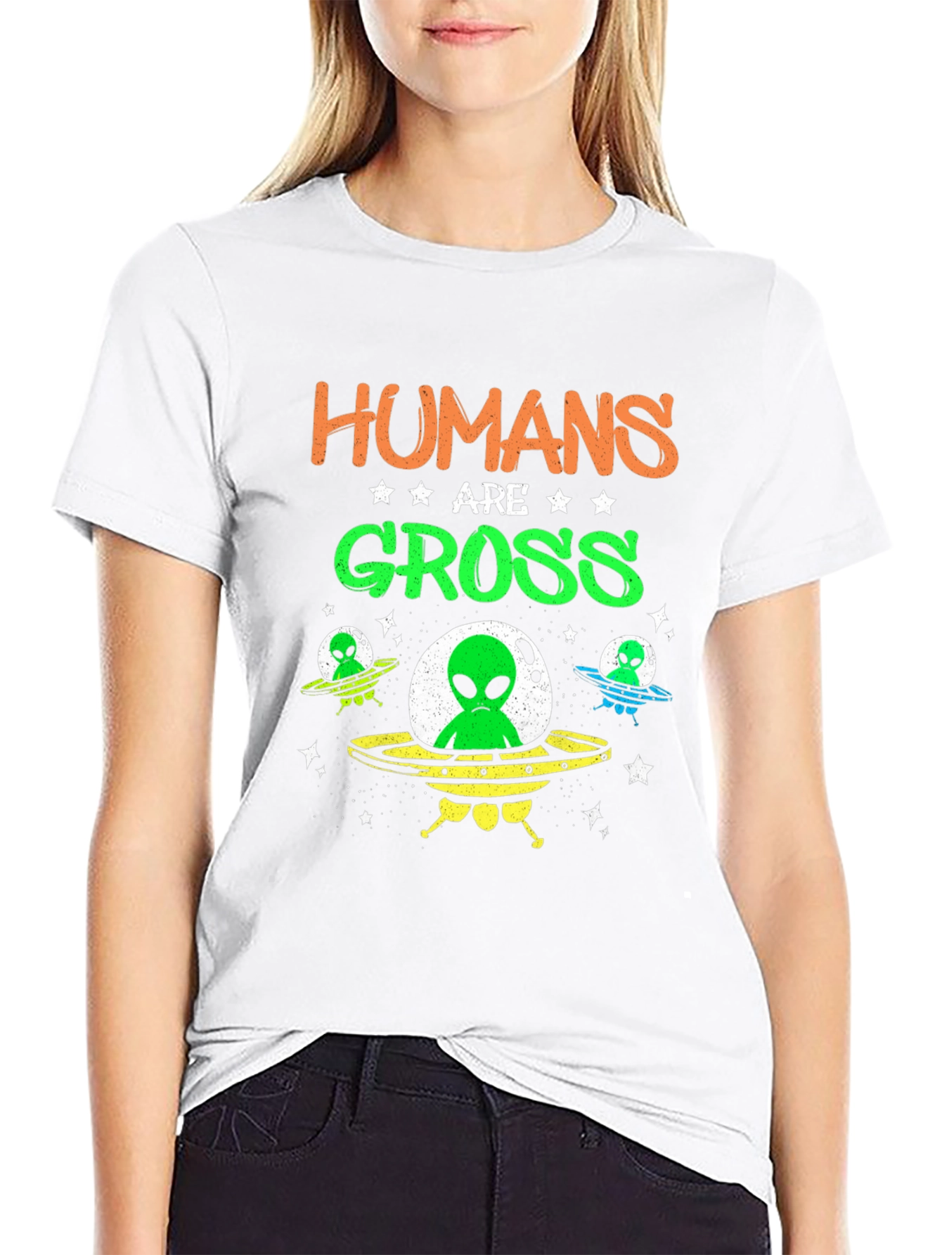 Humans are Gross Alien T-Shirt