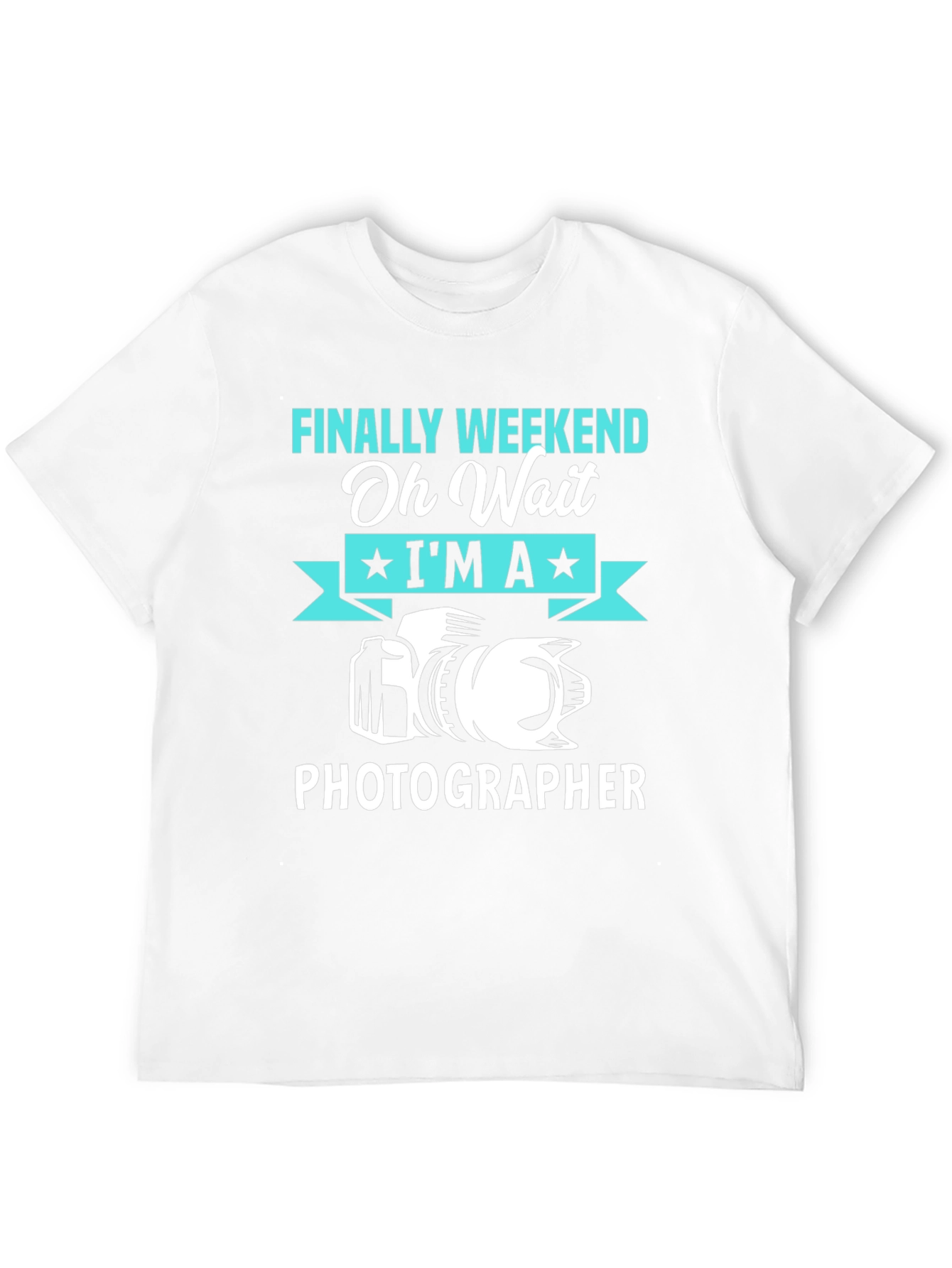 Funny Photographer T-Shirt - Finally Weekend