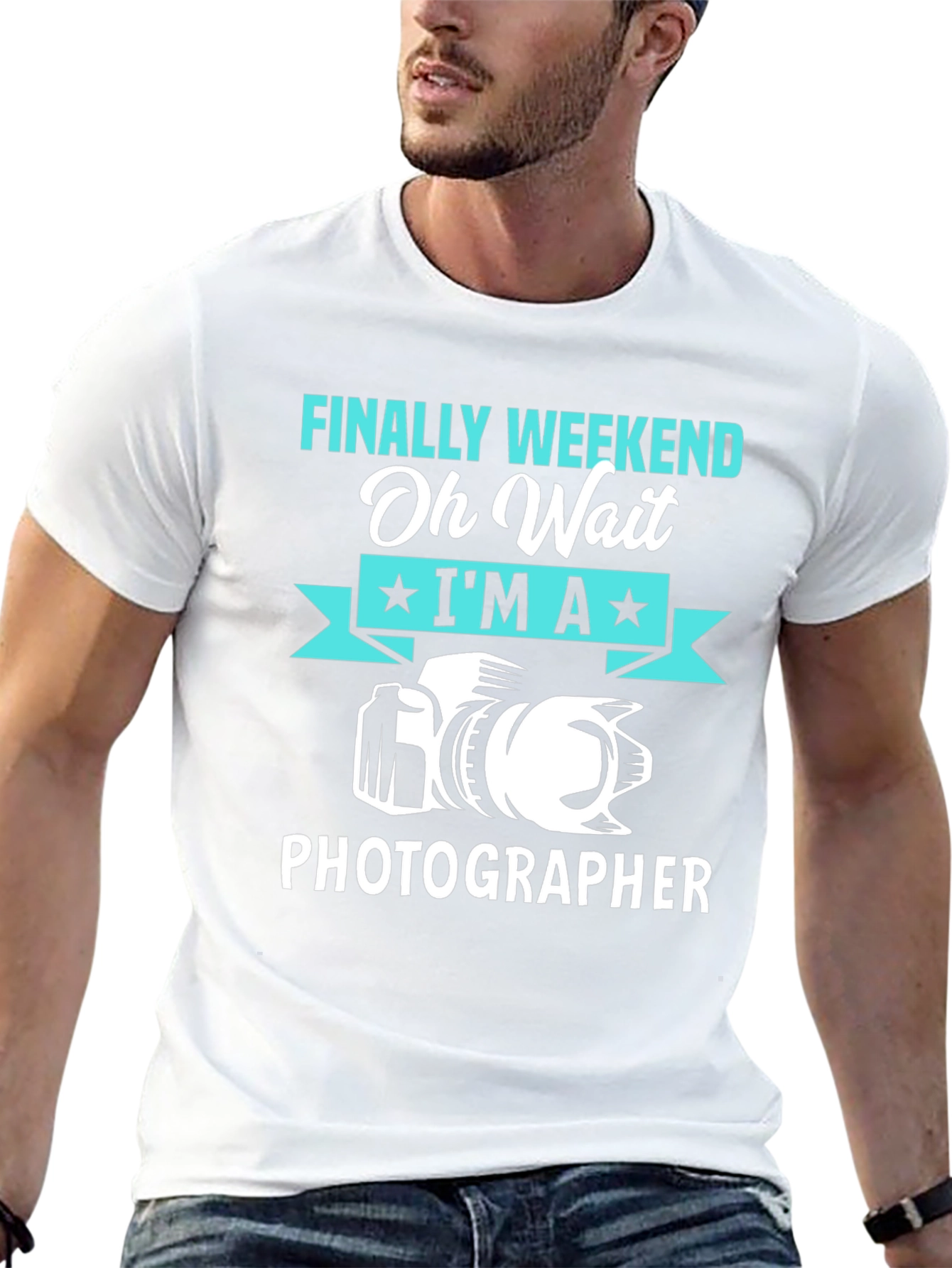 Funny Photographer T-Shirt - Finally Weekend